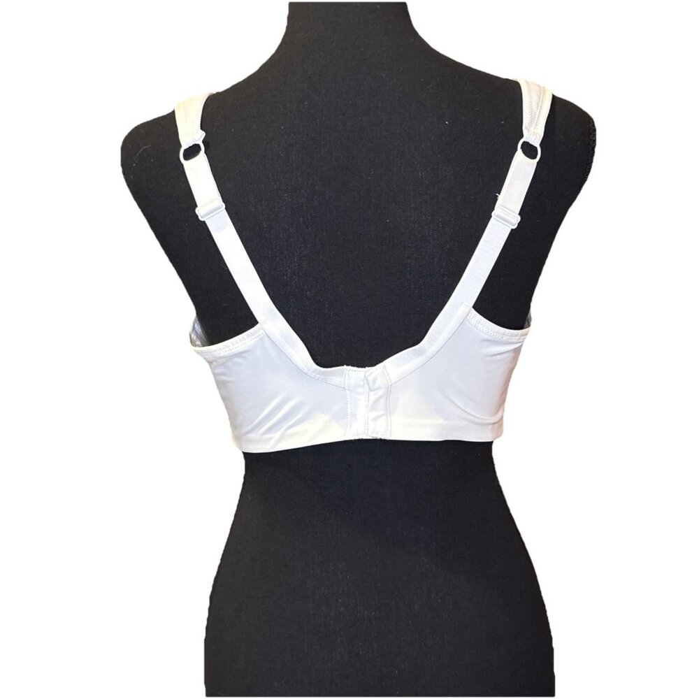 Panache 36FF Underwire Sport Bra White 5021 Full-Busted READ - Picture 2 of 7